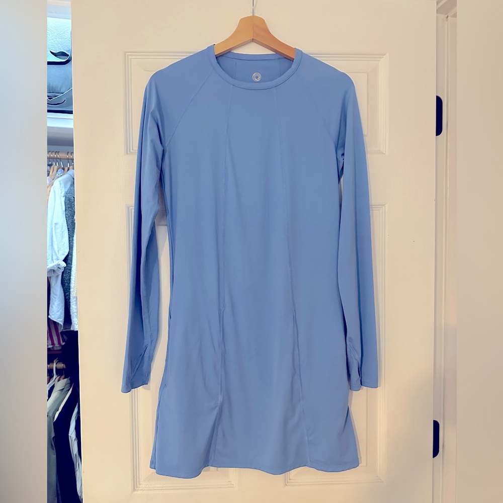 Bloq UV sun protection room dress in blue size small